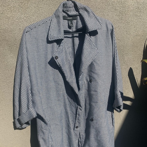 Stylish Houndstooth Light Jacket - Picture 3 of 3